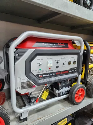 New Model Maxmech RFS15000E 12.5kva Petrol Generator [Can Power 3 ACs]