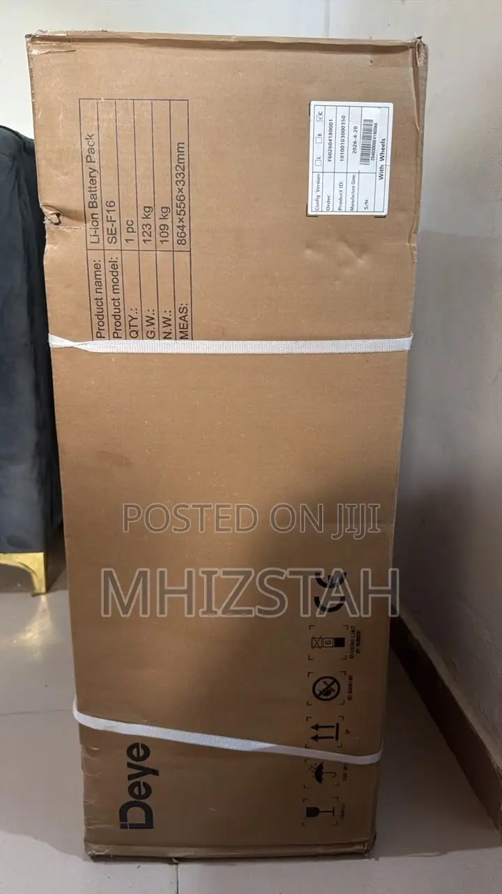 DEYE 16kWh Lithium Ion Battery