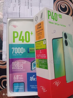 Itel P40+ 128 GB Blue
