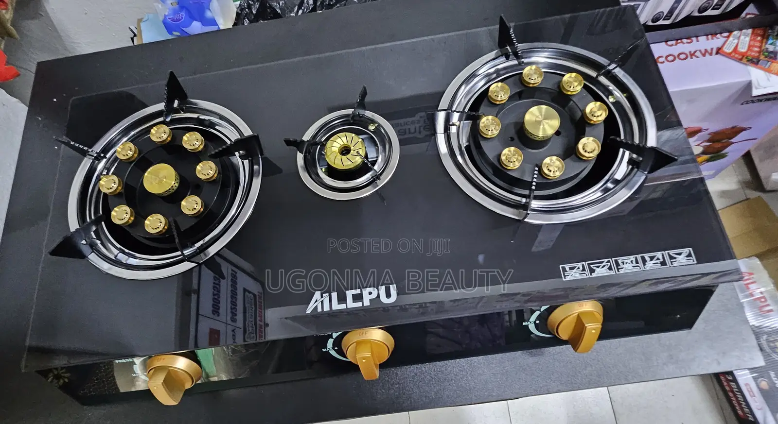 3 Bunner Gas Cooker