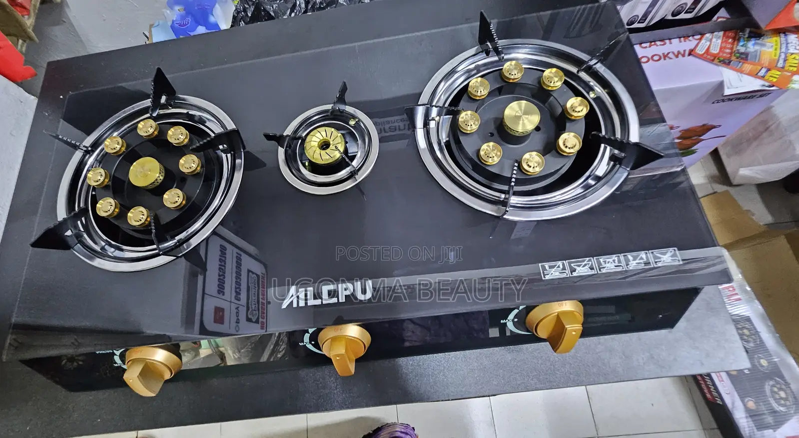 3 Bunner Gas Cooker