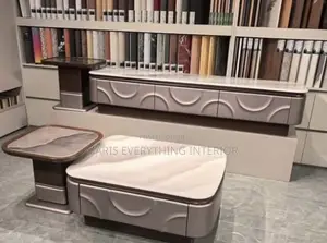 The Signature 3-Ft Floating Set - TV Console + Center Table