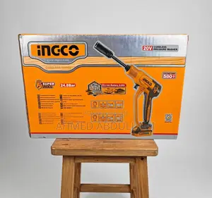 INGCO 20V Cordless Pressure Washer - 24.8Bar