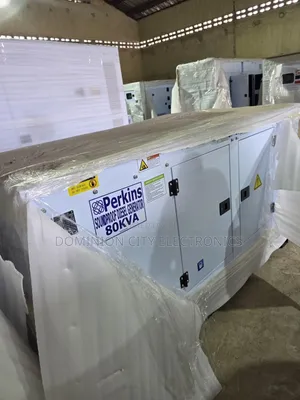 (80KVA)Brand New Perkins England Diesel Soundproof Gen 2years Wty