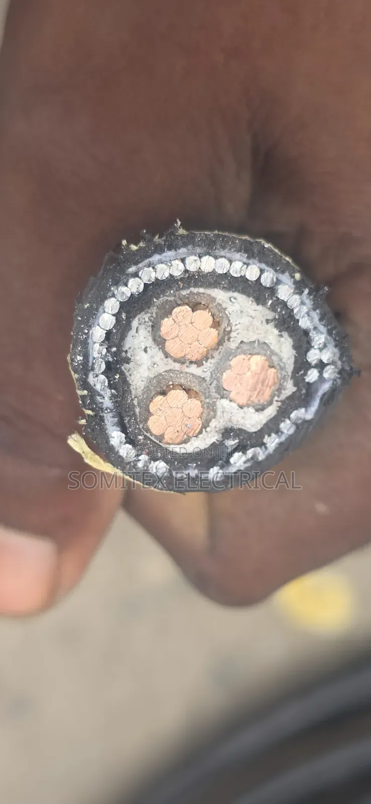 10mmx3core Amoured Cable