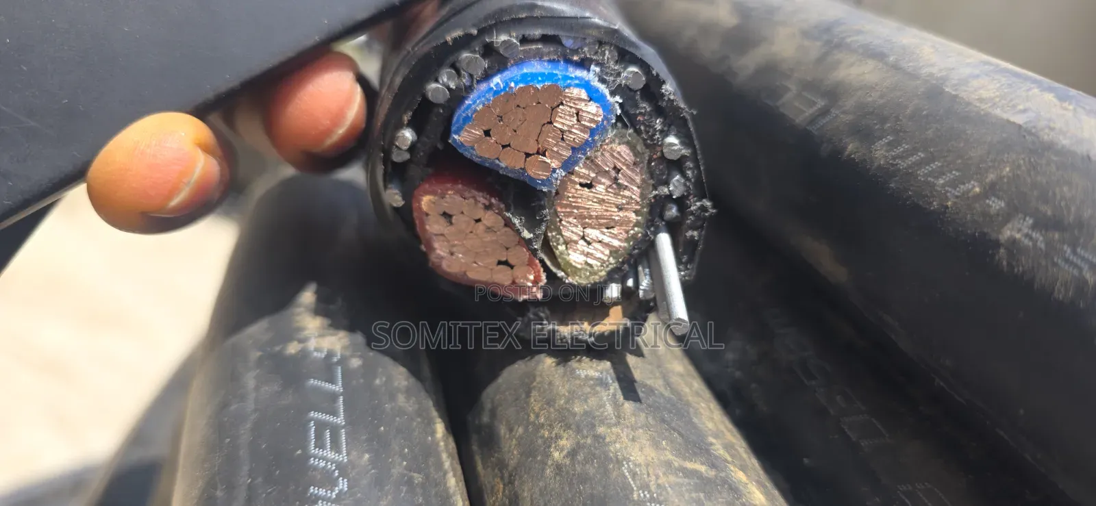 150mmx3core Amoured Unic Cable