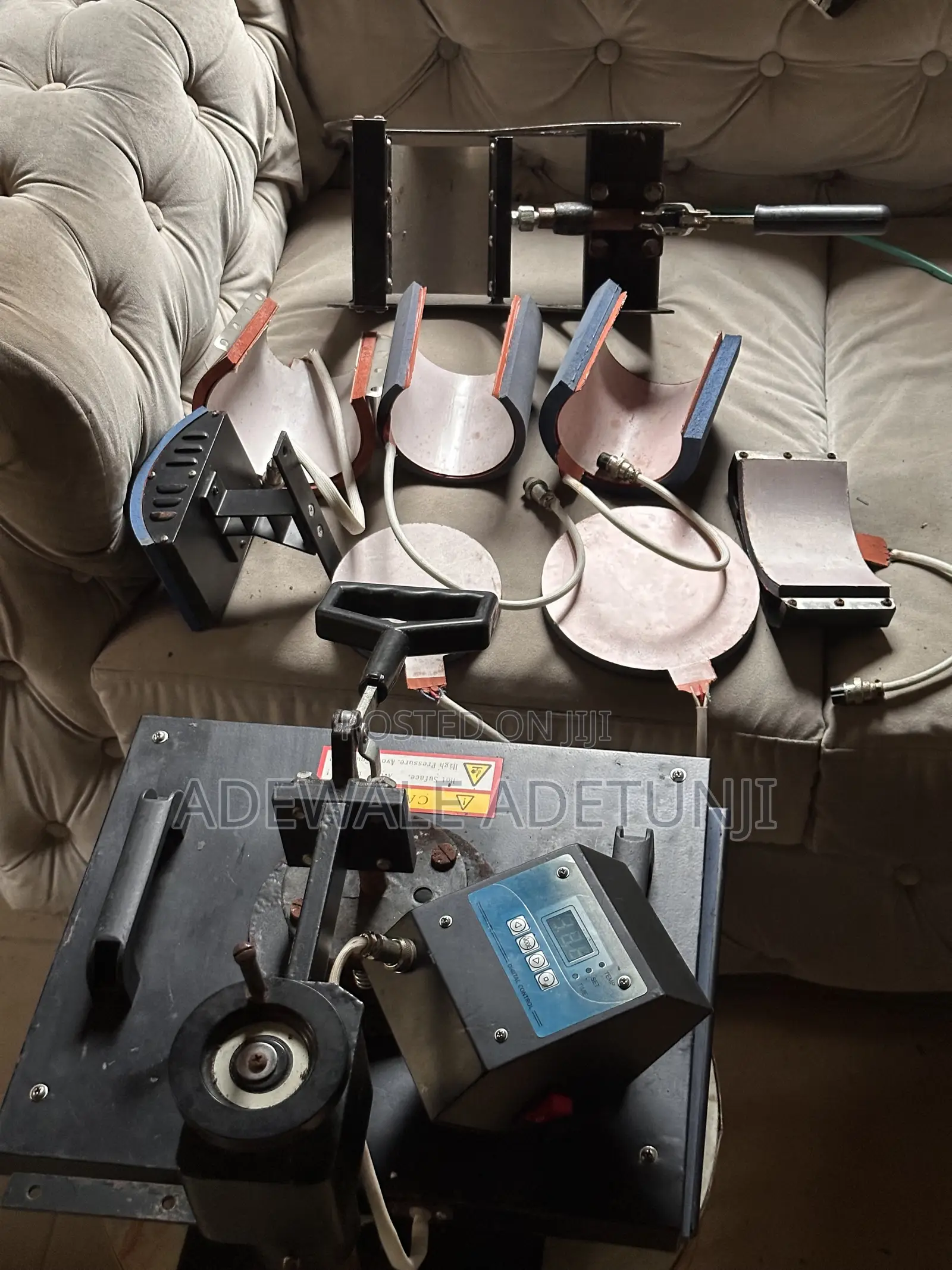 8-in-1 Heat Press Machine – Complete Set