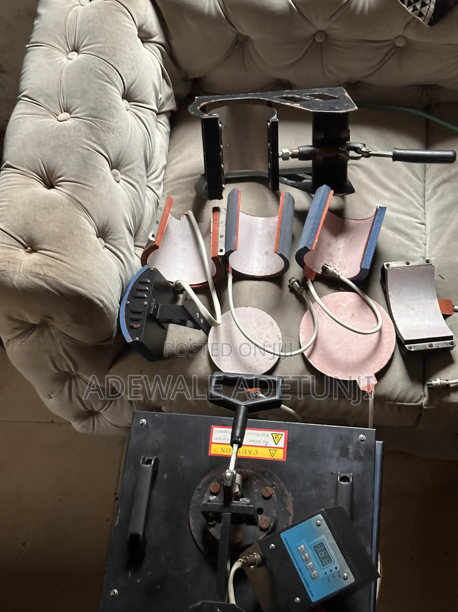 8-in-1 Heat Press Machine – Complete Set
