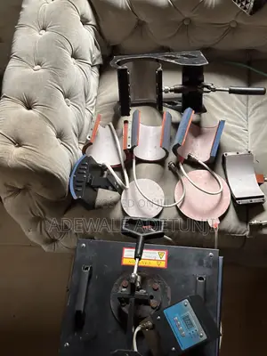 8-in-1 Heat Press Machine – Complete Set