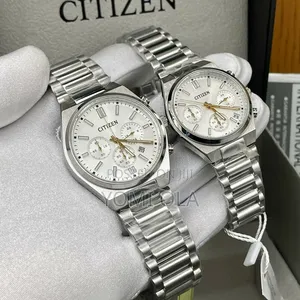 Citizen Chronograph Stainless Couples