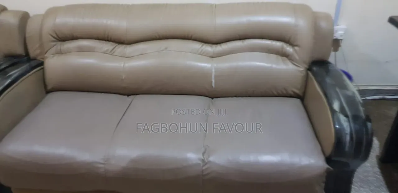 Leather Settee