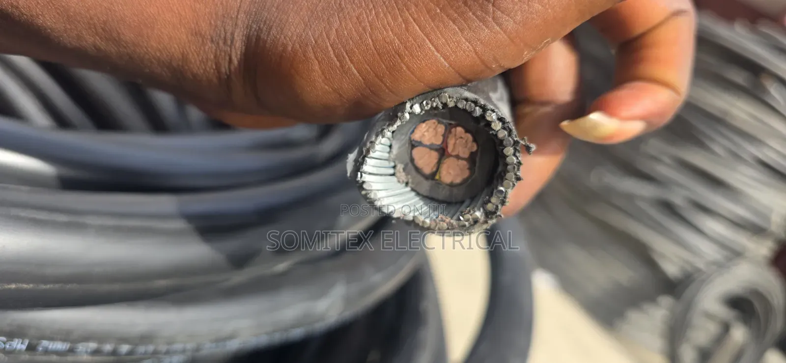 25mmx4core Amoured Cable Bicc