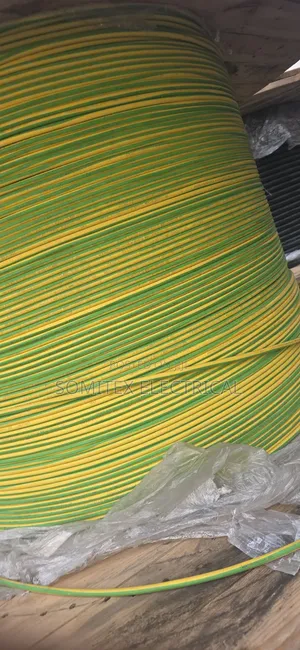 150mmx1core Green and Yellow Cable