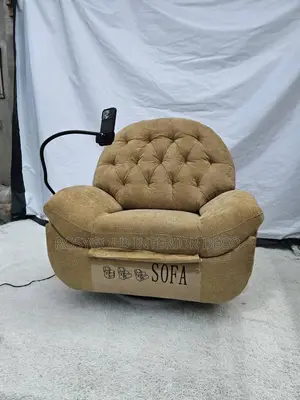 Single Recliner Fabric Sofa Chair