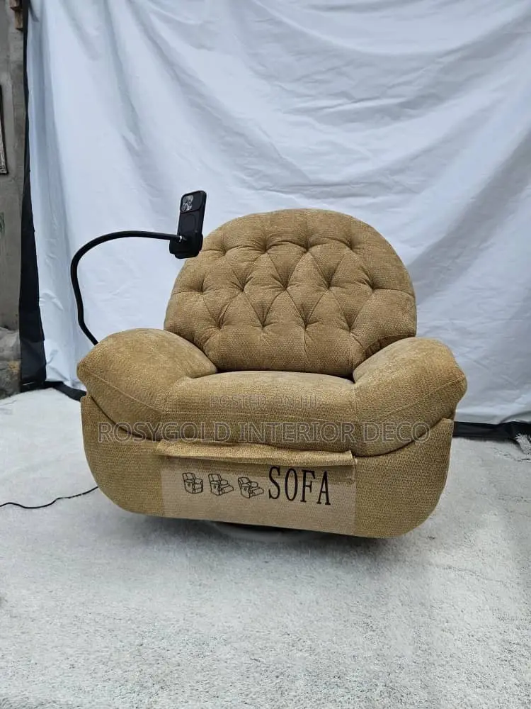 Single Recliner Fabric Sofa Chair