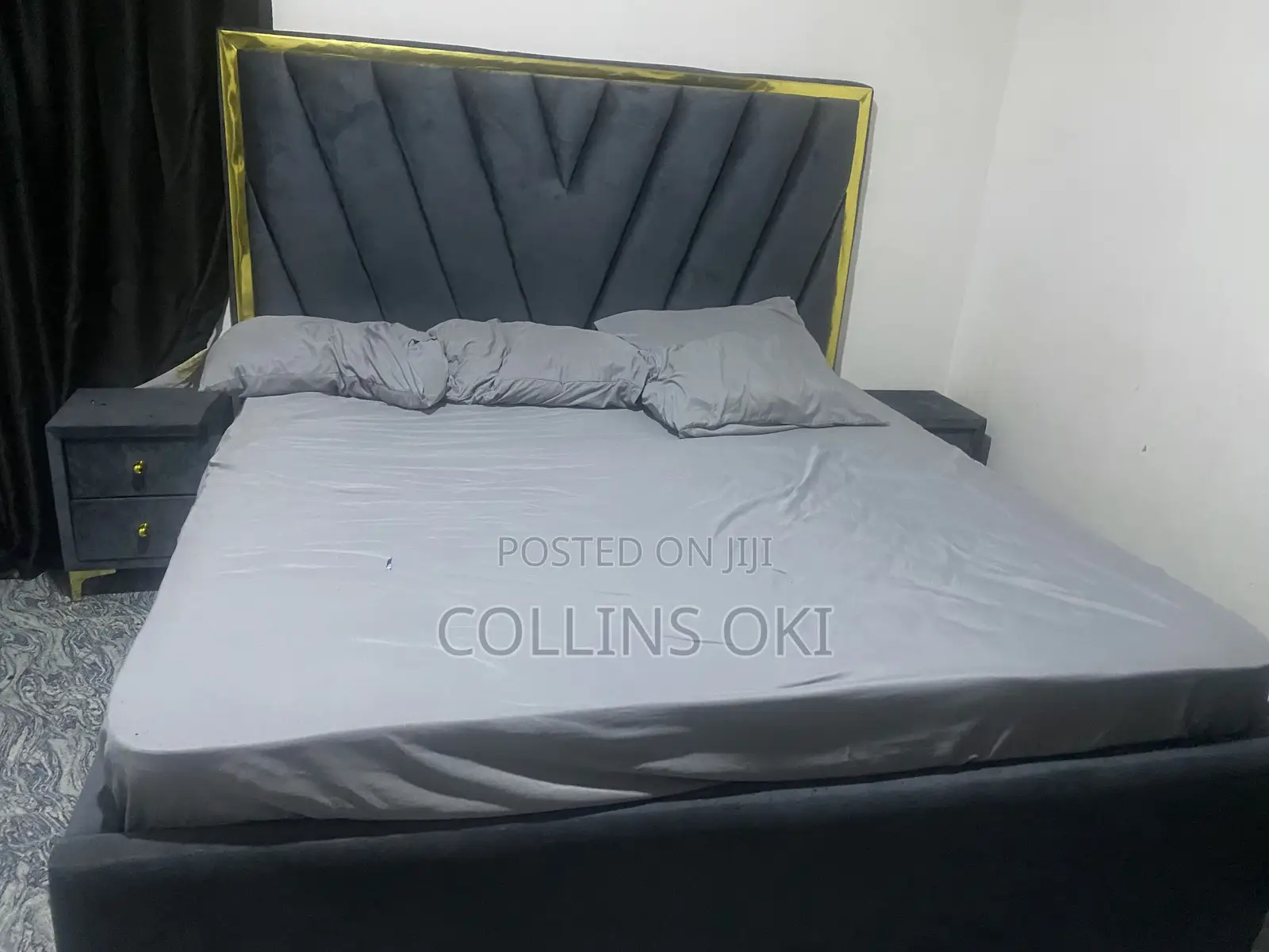 Bedframe and Side Drawers