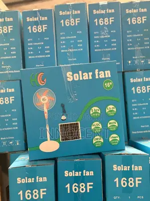 Hg Solar 16inch Standing Fan