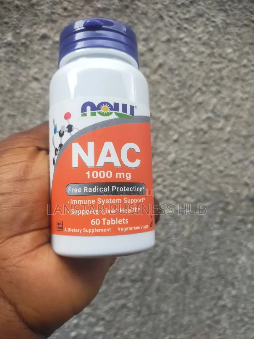 Now Foods Nac 1000mg, (60 Tablets)
