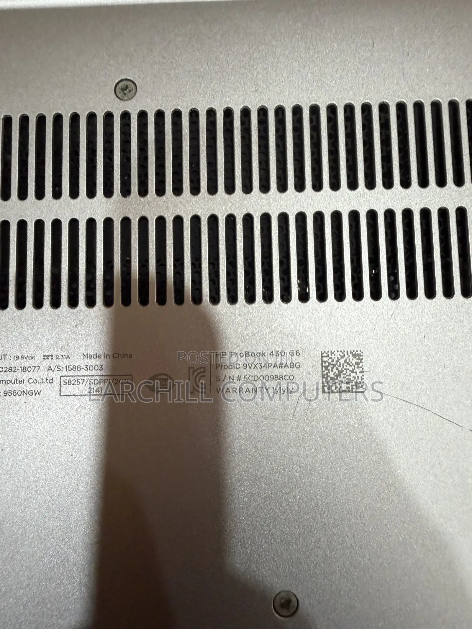Laptop HP ProBook 440 G7 8GB Intel Core i5 SSD 256GB