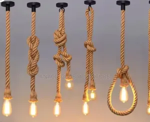 Morden Single Pendant Light With Bulb 