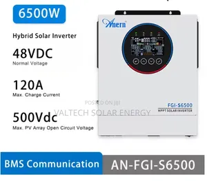 Anern an-Fgi-S6500 48v 6500w Hybrid Solar Inverter With 9000w MPPT