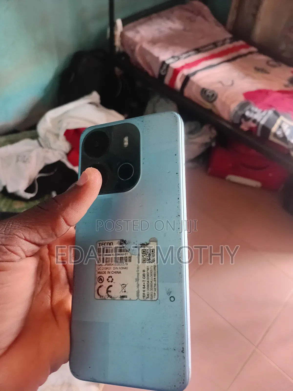 Tecno Pop 7 64 GB Blue