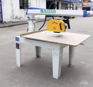 MJ2238 3KW Industrial Radial Arm Saw | 350mm Blade