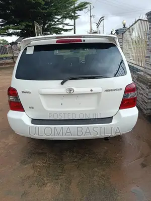 Toyota Highlander V6 2007 White
