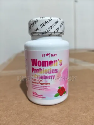 ST RAY Women's Probiotics + Cranberry 5 Billion Active Organisms
