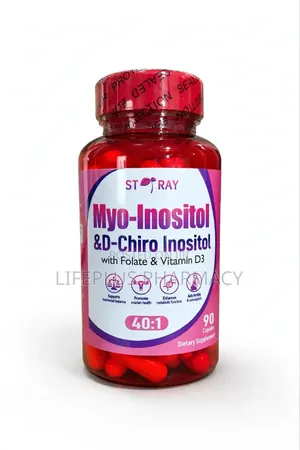 ST RAY Myo-Inositol & D-Chiro Inositol 40:1 With Folate & Vitamin D3