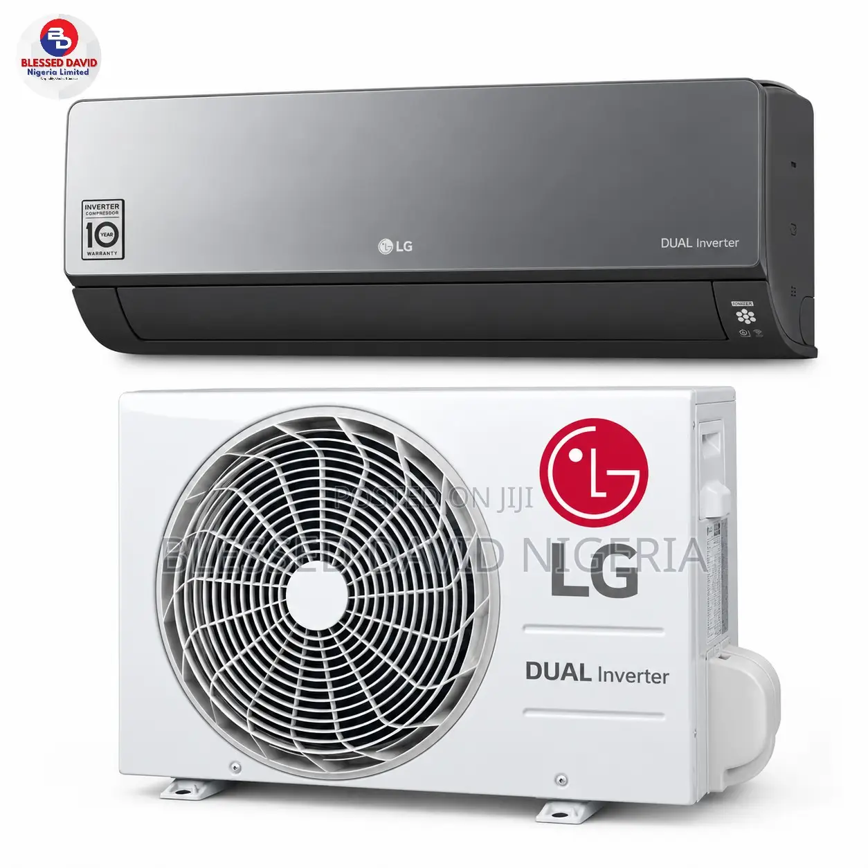 LG Split AC 1.5 HP Inverter Artcool Black Mirror Design