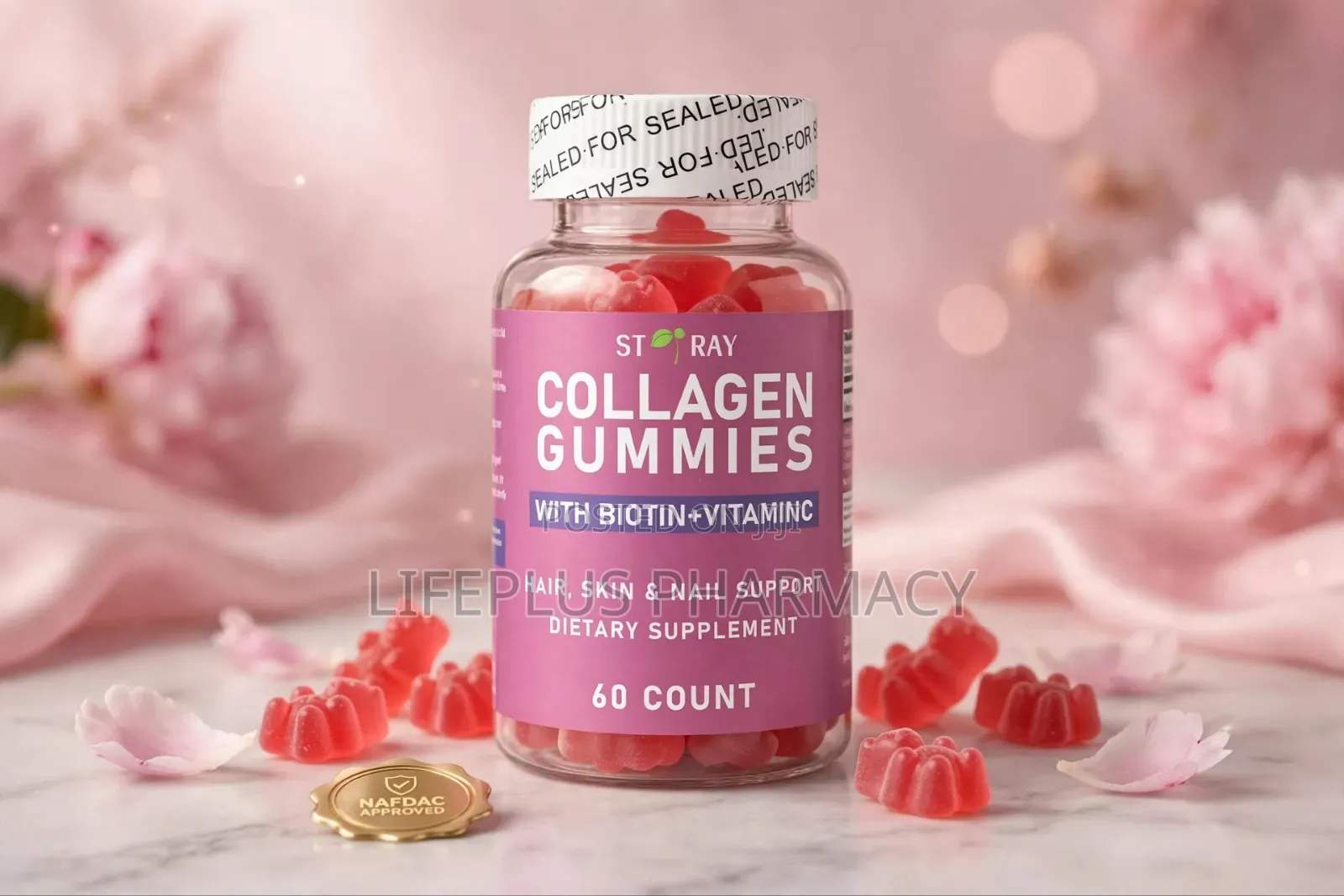 St Ray Collagen Gummies With Biotin + Vitamin C