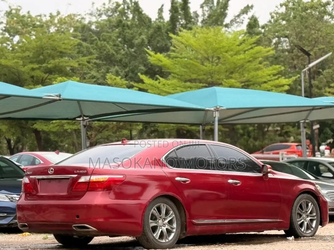Lexus LS 460 AWD 2012 Red