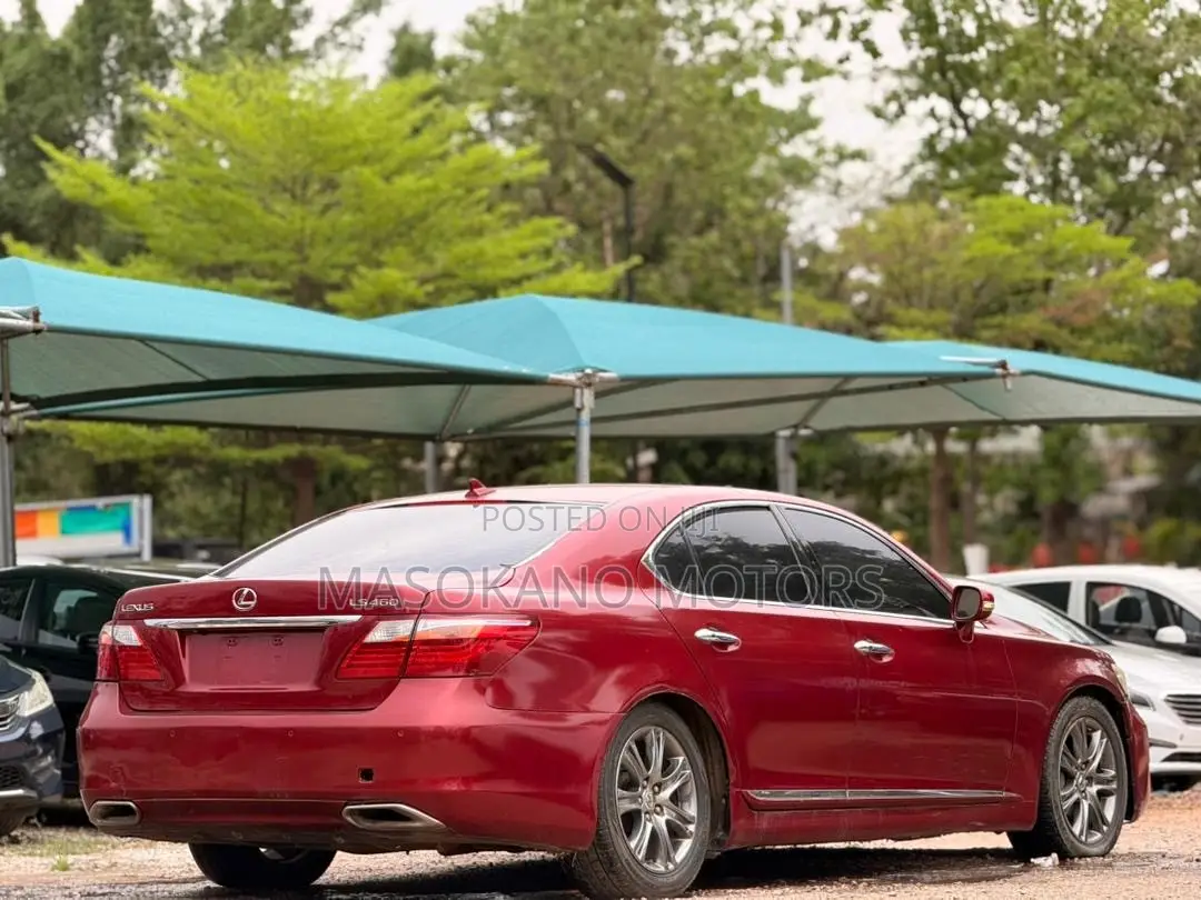 Lexus LS 460 AWD 2012 Red