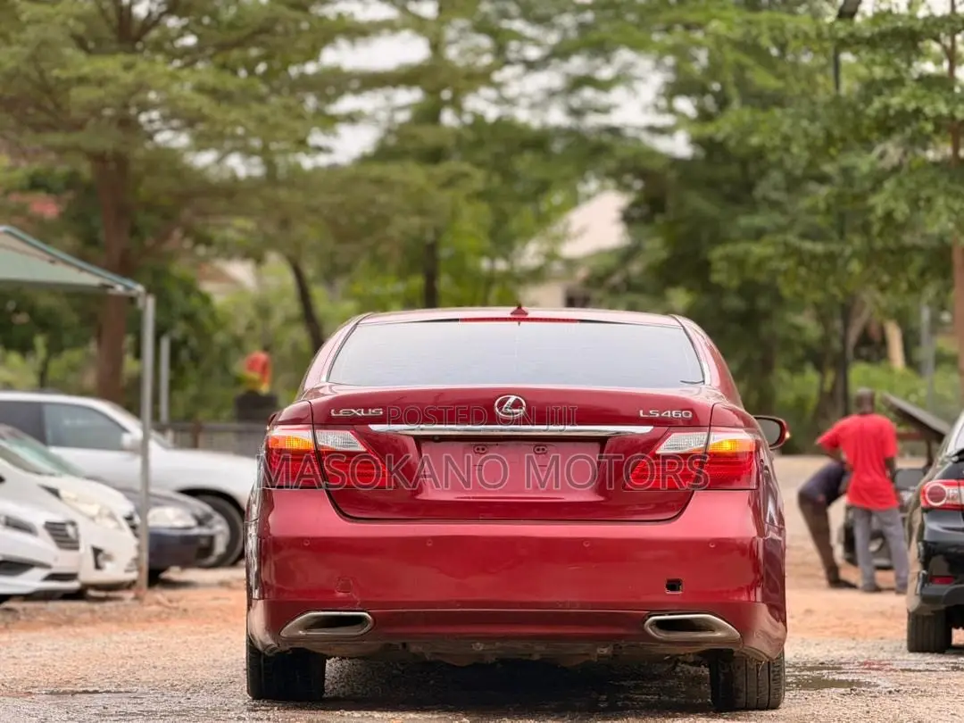 Lexus LS 460 AWD 2012 Red