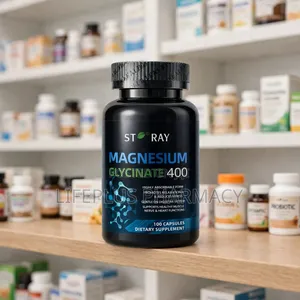 ST RAY Magnesium Glycinate 400mg - 100 Capsules