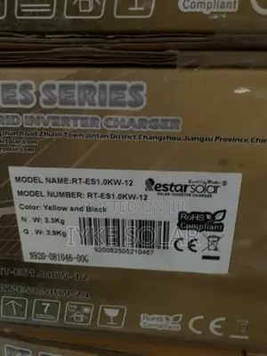 1kva 12v Restar Hybrid Inverter
