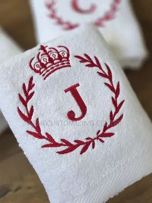 Monogramming Towels