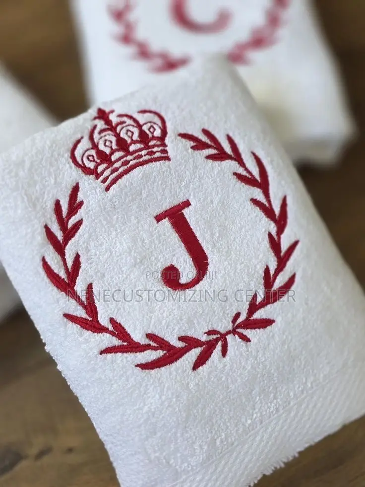 Monogramming Towels