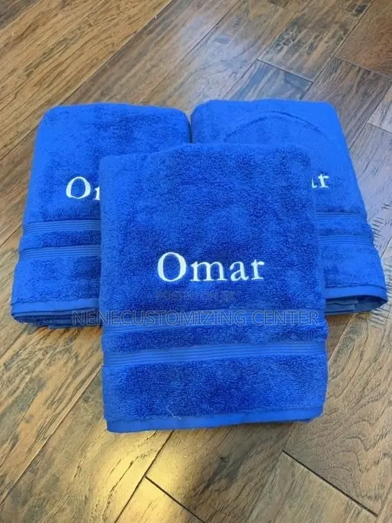 Monogramming Towels