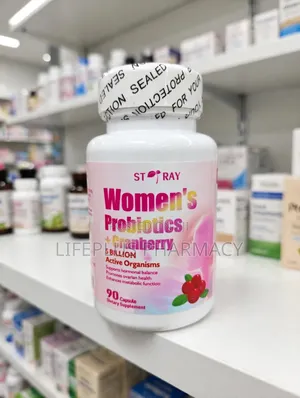 ST RAY Women's Probiotics + Cranberry 5 Billion Active Organisms