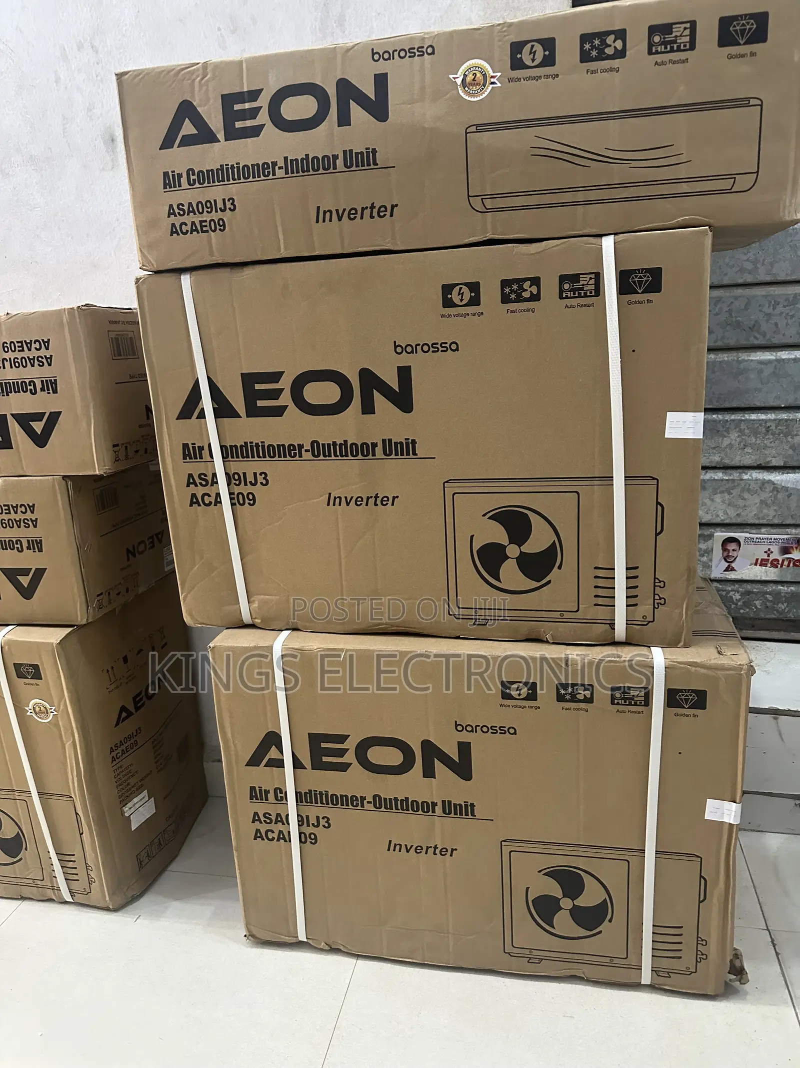 Aeon 1 Horse Power Inverter AC With Kits