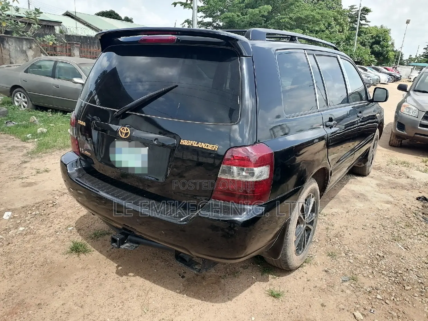 Toyota Highlander 2004 Black