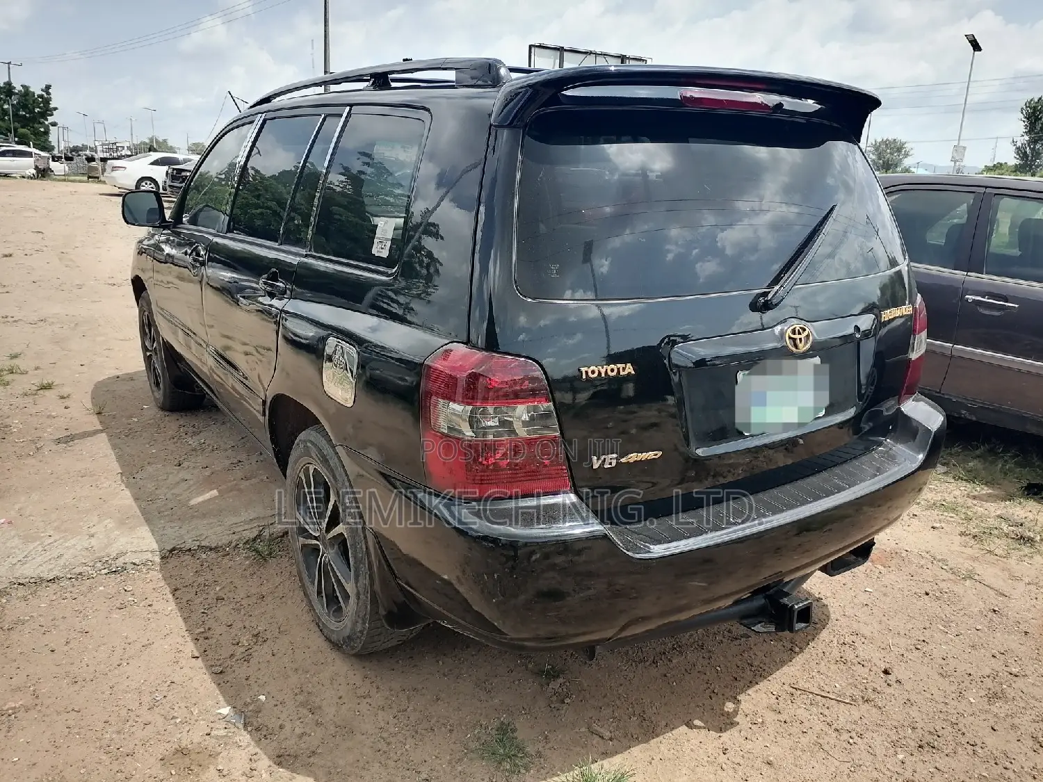 Toyota Highlander 2004 Black