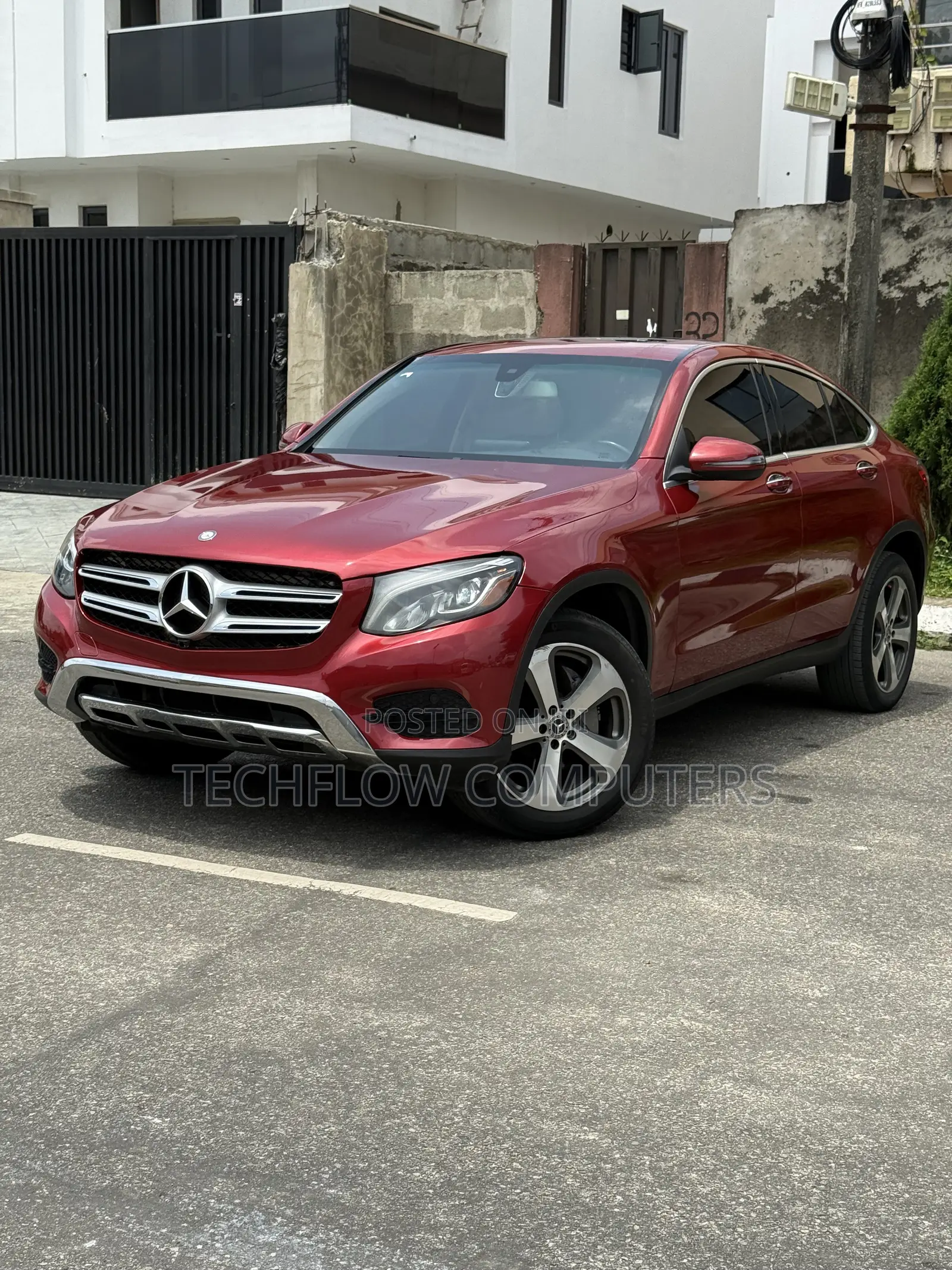 Mercedes-Benz GLC-Class 2017 Red
