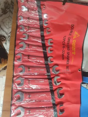 Coltt 12-Piece Double Open-End Spanner Set 6–32mm in Roll-Up Pouch