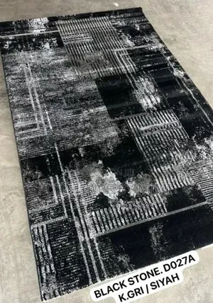 Luxury Modern Turkish Center Rug, Premium Geometric Design 5 by 7