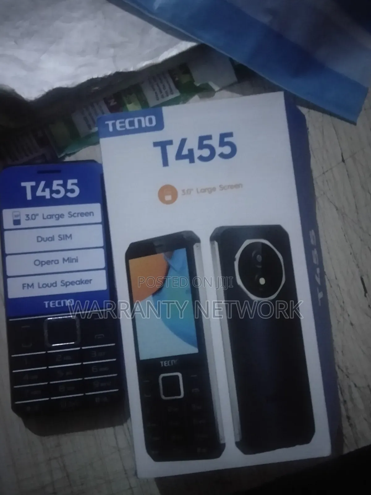 New Tecno T455 Black