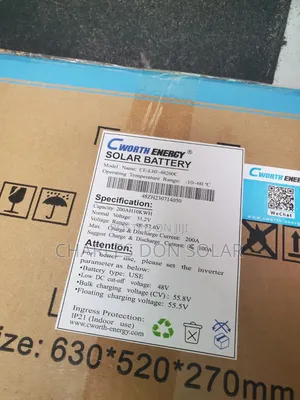 10kwh 48v Cworth Lithium Battery