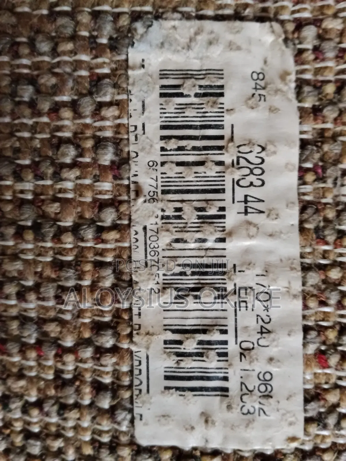 Foreign Imported Center Rug Carpet